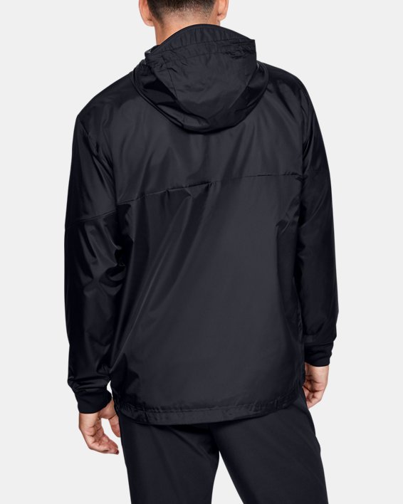 Men's UA Legacy Windbreaker Jacket in Black image number 1